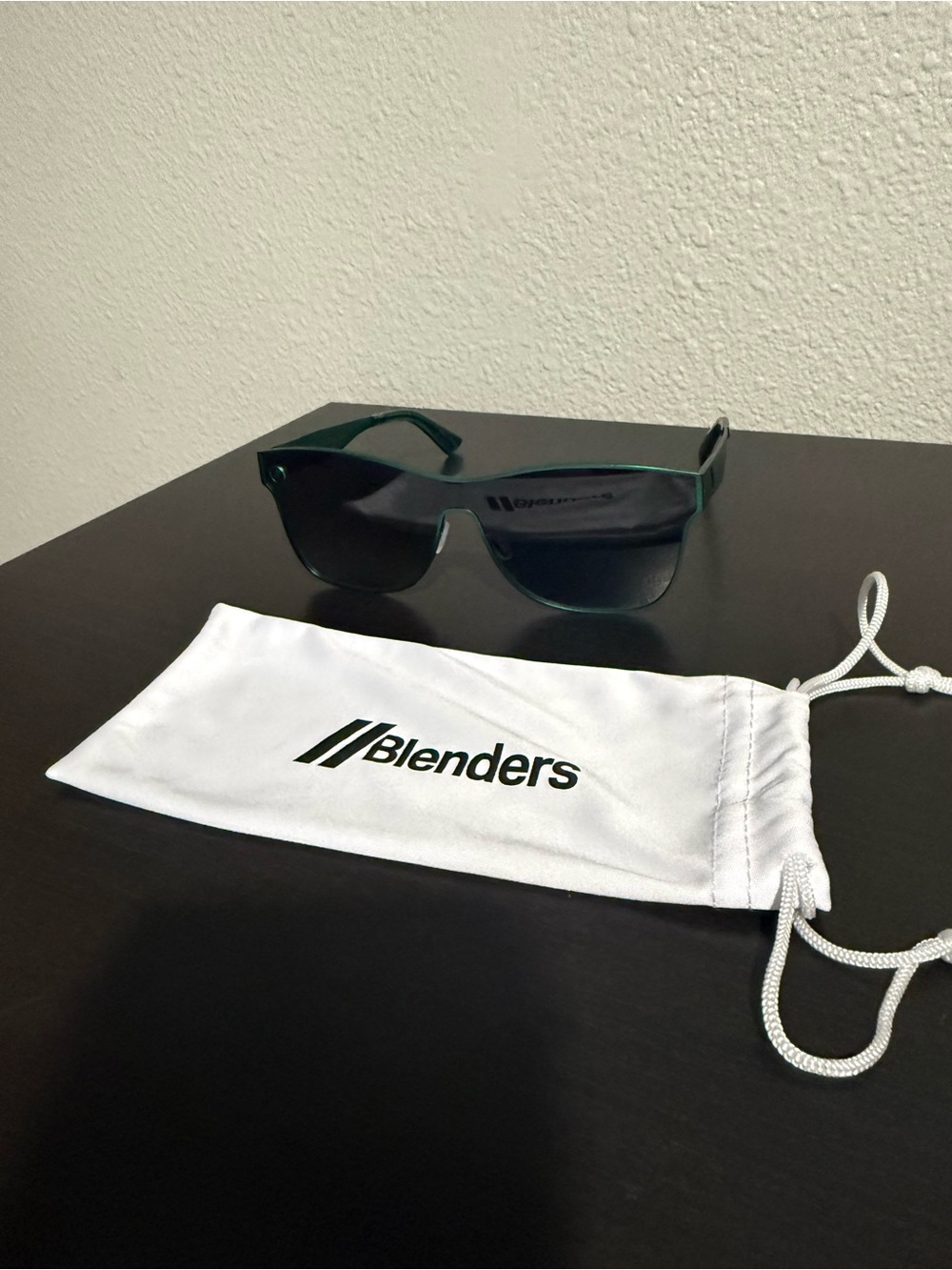 Blenders Men’s Dark Green Frame Sunglasses Polarized.